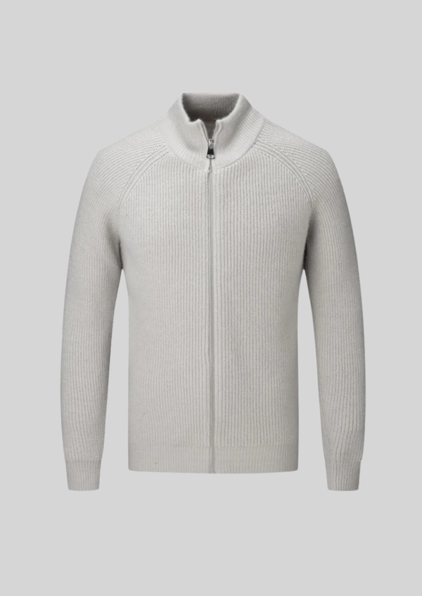 Premium Amalfi Zip Vest – Extra-Fine Wool