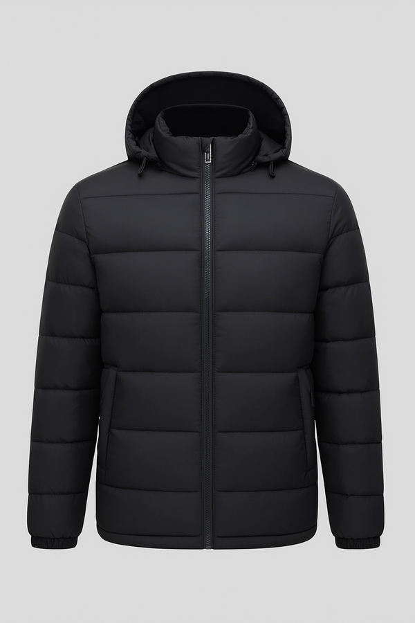 Men’s Winter Hooded Padded Parka
